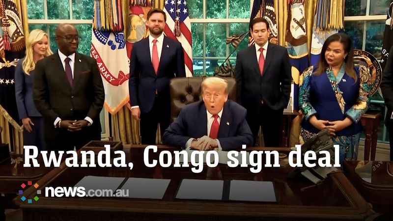 Rwanda, Congo sign peace treaty in 'glorious triumph'