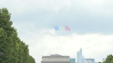 July 14 Bastille Day aerial parade begins over Paris's Champs-Elysees | AFP