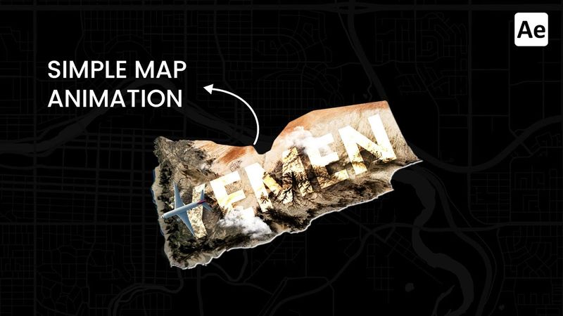 Create a Simple Map Animation in After Effects