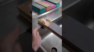 Making a holder for a sharpening stone in oak #jig #diy #woodworking