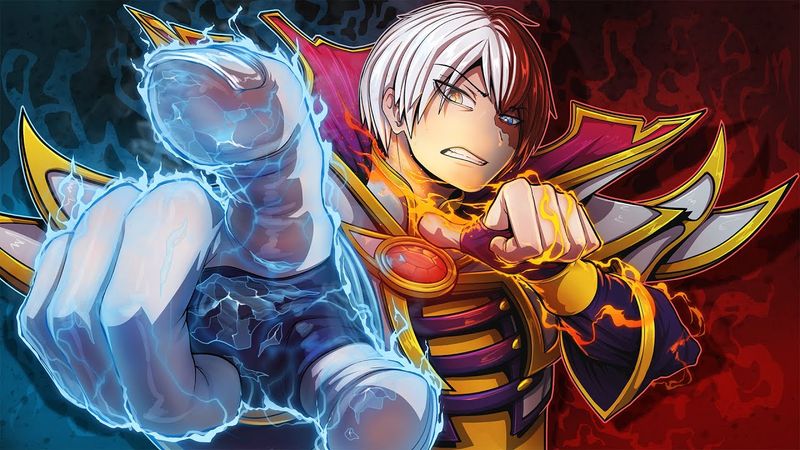 DOTA 2 - ОГОНЬ И ЛЁД!