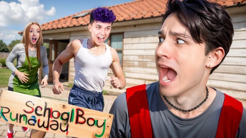 УБЕГАЮ ОТ МИЛС КЕЛА И ВЭЛЛ В SCHOOLBOY RUNAWAY!😨