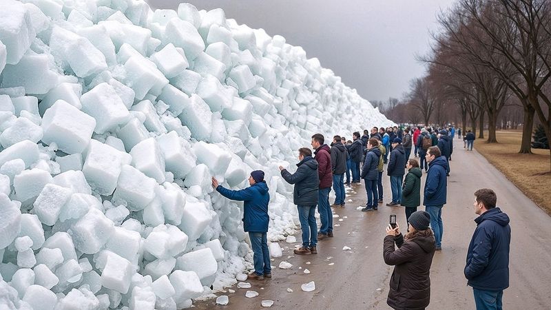 Satisfying Winter Moments Caught on Camera ❄️😍 #shorts #satisfying #winter #relax