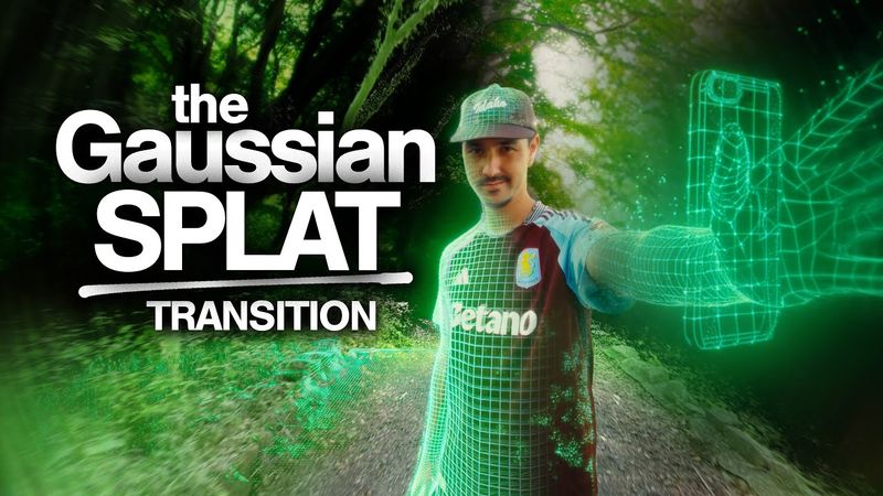 The Gaussian Splat Effect - Creative Transition Tutorial
