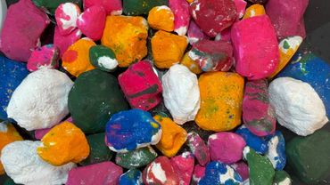 Happy Birthday for All August Babies | Rainbow Jumbo Chunk Crush | Satisfying