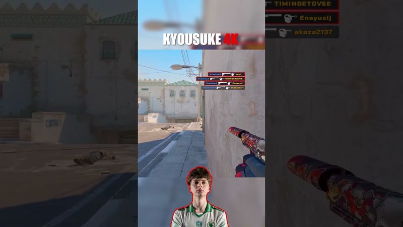 kyousuke 4k CS2 #cs2 #csgo #faceit