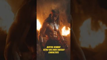 MORTAL KOMBAT in a gritty VHS-era dark fantasy 🎮 #MortalKombat #90sVibes #FinishHim #RetroGaming