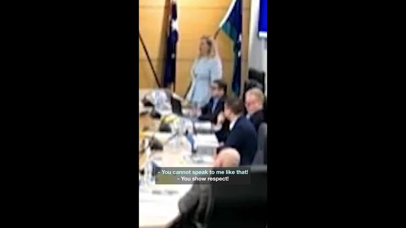 Council meeting descends into chaos