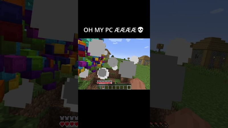 OH MY PC ÆÆÆÆÆÆÆÆ #minecraft #cursed