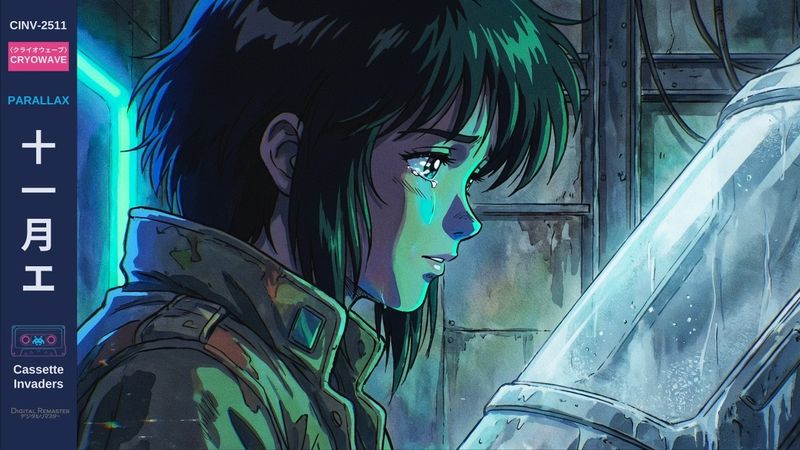 Cryo Synthwave | PARALLAX | 80s 90s Retrowave for Deep Focus & Gaming