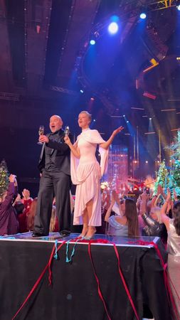 В новогоднюю ночь на Первом ✨