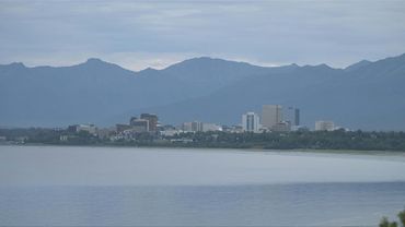 General view of Anchorage, Alaska, ahead of Trump-Putin summit | AFP