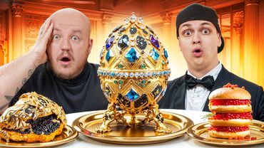 Пробуем Самую Дорогую Еду с Бустером! Дорогая Пицца, Бургер и Роллы