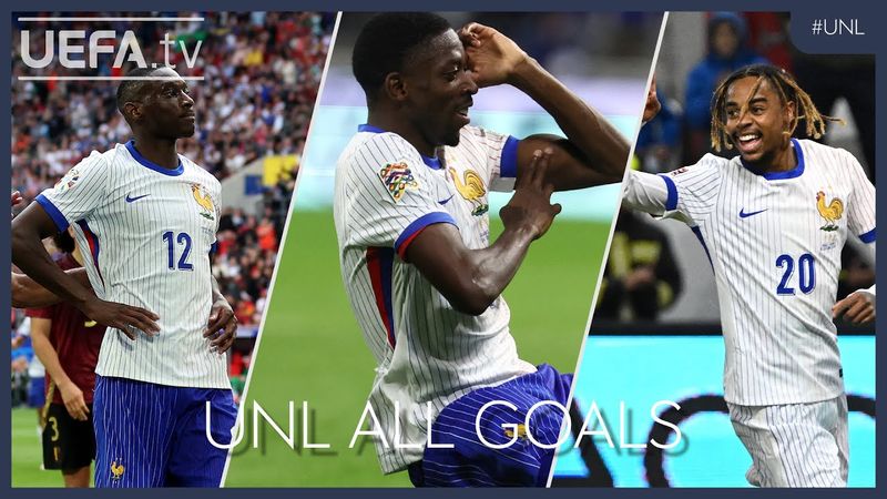 🇫🇷 EVERY France Goal Scored In The Nations League 2024/25!