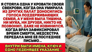 Я Была Одна, Когда Умерла Свекровь — Но Её Последнее Письмо Изменило Всё