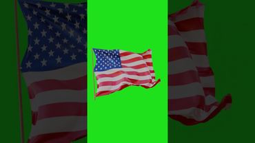 Flag of The United States| Free Green Screen element | No copyright