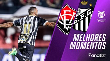 Vitória 0 x 1 Santos I Melhores momentos I Brasileirão 2025