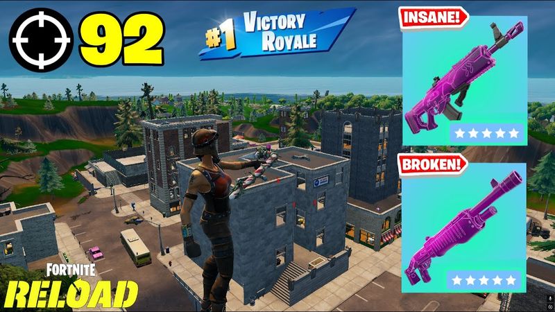 92 Elimination Solo "RELOAD” Gameplay Wins (Fortnite Chapter 7 PS5 Controller)