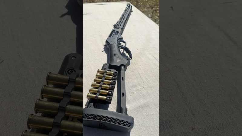 Henry 45-70 with ranger point precision furniture #pewpewlife #pewpew #airsoft #edc #hunting #shorts