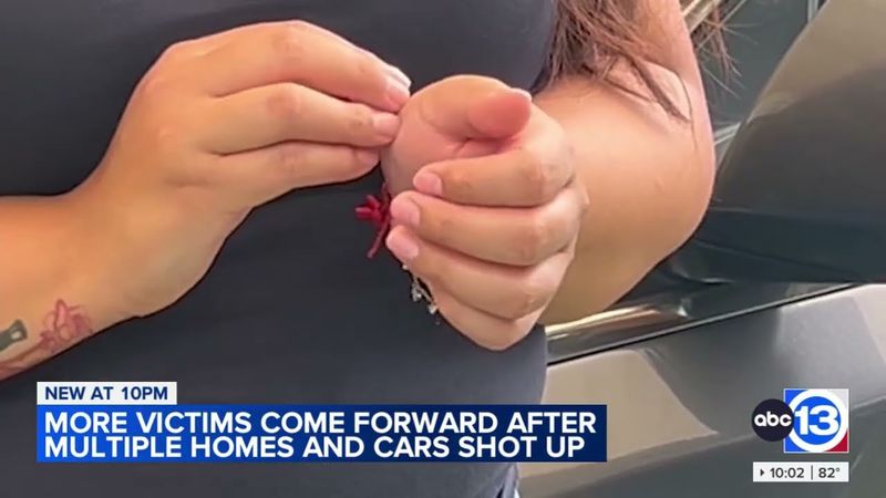Victims of Houston-area shooting spree shaken after bullets hit their homes and cars