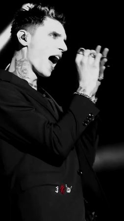 BLACK VEIL BRIDES Devil #blackveilbrides #devil #andyblack #andybiers...