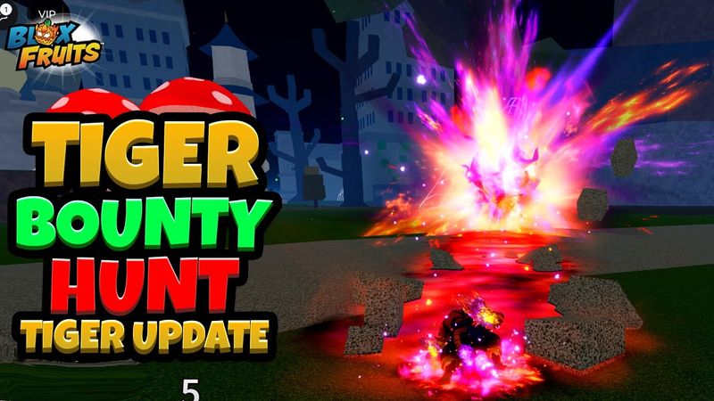NEW Tiger Fruit Bounty Hunting (Blox Fruits Tiger Update)