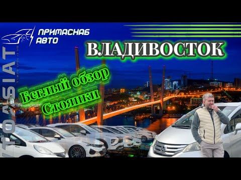 Беглый осмотр автомобилей на нашей стоянке в г. Владивостоке