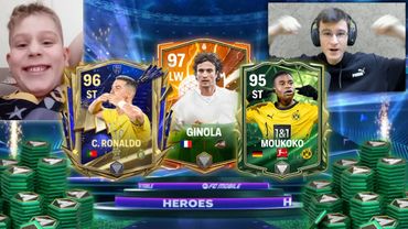 ЭТО НЕВЕРОЯТНО!!! ПОЙМАЛ ПОДПИСЧИКУ х3 95+OVR и ПРОКАЧАЛ СОСТАВ в FC MOBILE!!