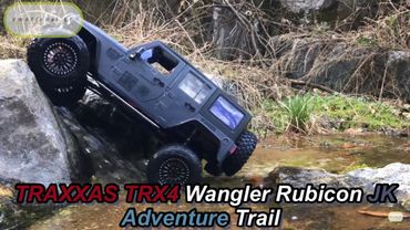 Traxxas TRX4 Jeep Wrangler Rubicon jk Climb & Adventure Trail 4X4 Rc car
