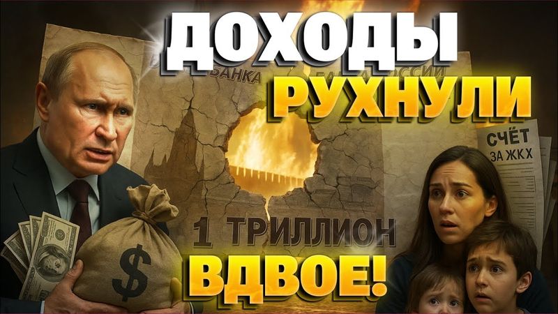 Триллион исчез! Как Россия теряет деньги и душит собственный народ