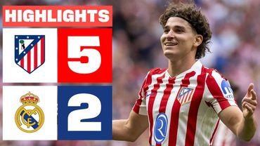 ATLÉTICO DE MADRID 5 - 2 REAL MADRID | HIGHLIGHTS LALIGA EA SPORTS