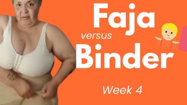 Faja vs Binder After Surgery: Comfort, Compression & Complications Week 4 Recovery #meinthismoment