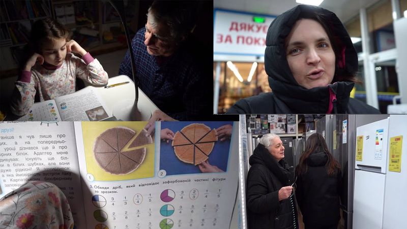 VLOG Алиса учит дроби. Мы покупаем холодильник