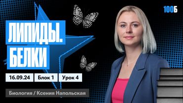 Липиды. Белки | Биофак 2025 | Урок 4