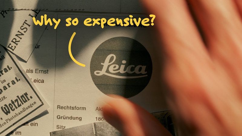 What's the deal with Leica cameras?