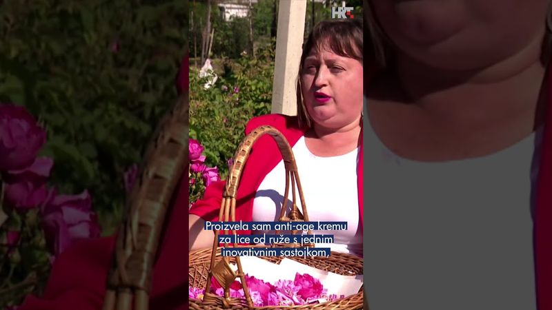 Kozmetika od damaskanske ruže uzgojene u Slavoniji