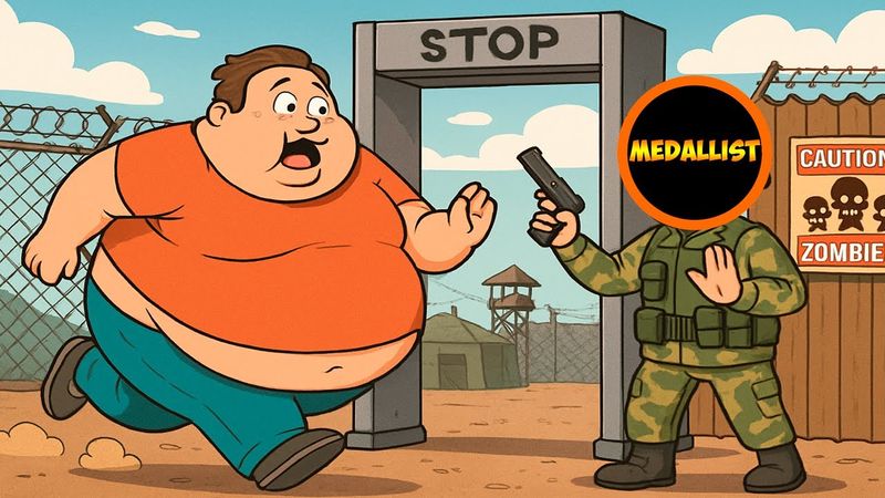 АГРЕССИВНЫЙ ТОЛСТЯК ХОЧЕТ СЕСТЬ МНЕ НА ЛИЦО  В QUARANTINE ZONE!