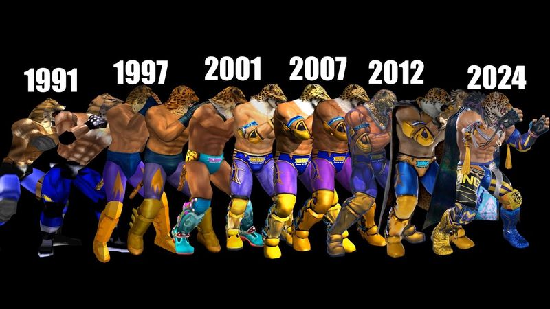 Evolution of Tekken Characters - 1994 to 2025 *UPDATED*
