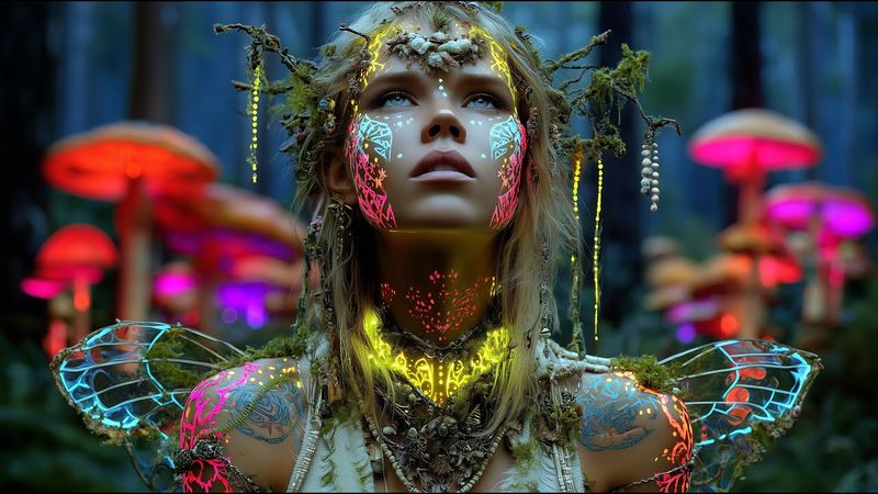 🌲✨ Forest of Light – Ambient House x Tribal Deep Dub | Magical Fantasy Realm