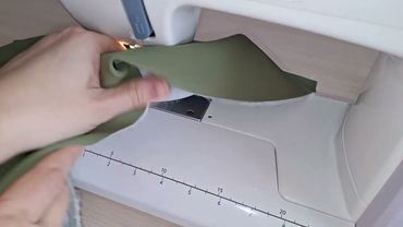 Пошив жакета  Соединение деталей полочки и подборта