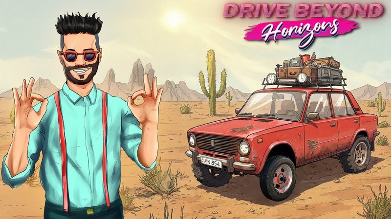 ПРОКАЧАЛИ ТАЧКУ И ИДЕМ НА РЕКОРД! САМАЯ ДЛИННАЯ ПОЕЗДКА В DRIVE BEYOND HORIZONS