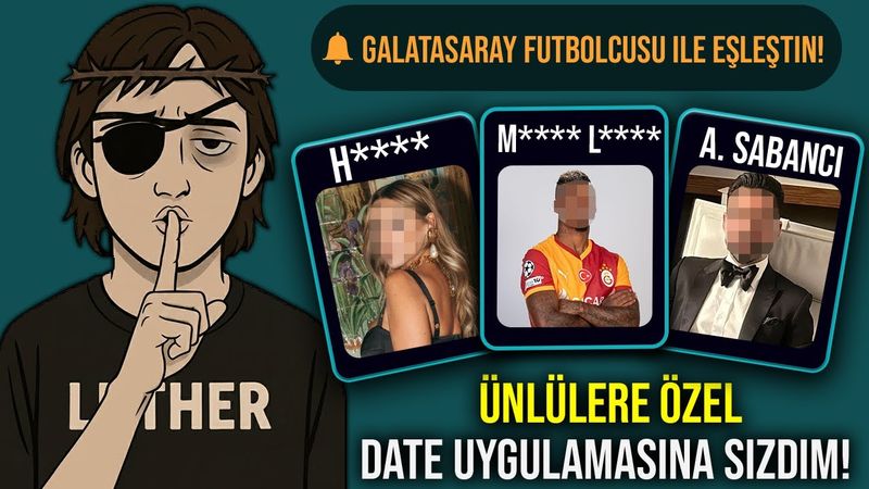 SADECE ÜNLÜLERİN GİREBİLDİĞİ DATE UYGULAMASINA SIZDIM!