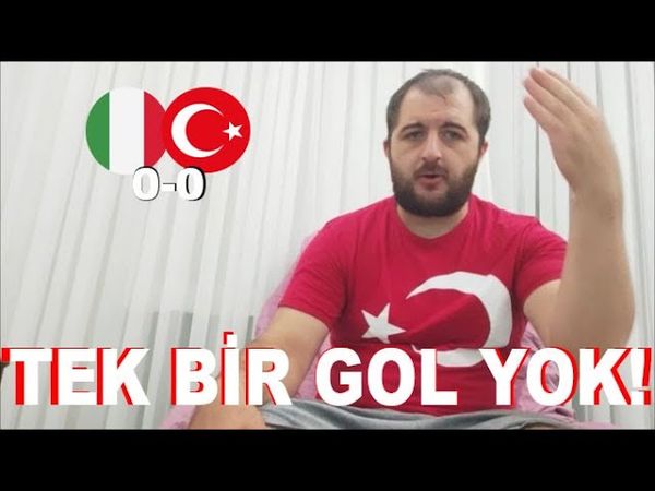 MAÇIN İKİ YARILARINDA TEK BİR GOL YOK! - İtalya 0-0 Türkiye Hazırlık Maçı (Tepki)