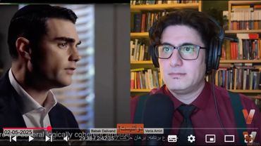 2Atheists! Veria Amiri دوآتئیست! وریا امیری و بابک دلیوند - برهان حرکت از زبان بن شاپیرو