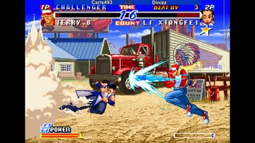 Real Bout Fatal Fury 2 (Fightcade): Match #9: Carls493 Vs. Dinizz (10 Matches)