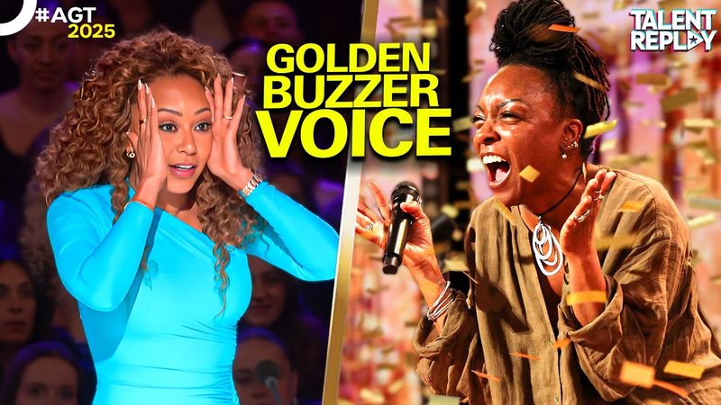 Charity's Powerful Voice Earns Golden Buzzer | AGT 2025