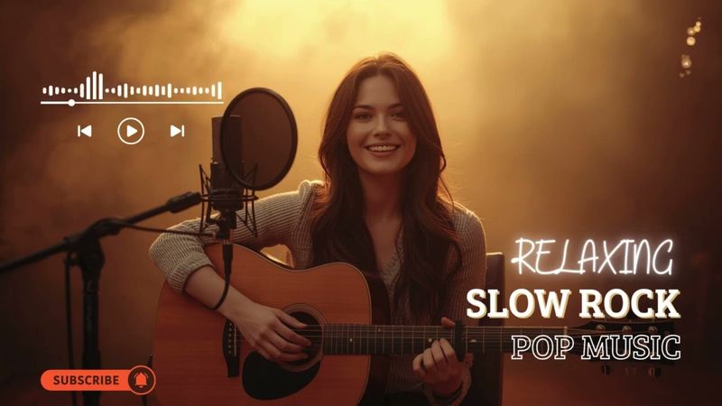 Relaxing Slow Rock 2025 – Whispered Journeys of the Soul | Peaceful Rock Songs for Calm Moments