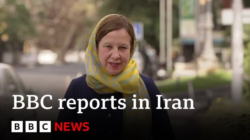 BBC reports from Iran on ceasefire deal with Israel | BBC News