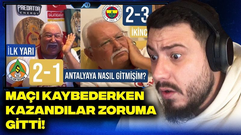 MÜMTAZ REİS MAÇI KAYBEDERKEN KAZANDILAR ZORUMA GİTTİ! ALANYASPOR 2-3 FENERBAHÇE
