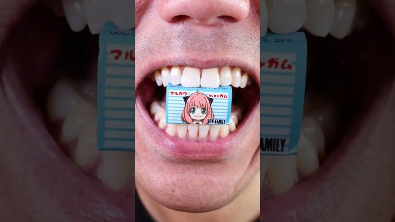 ASMR | SPY x FAMILY Chewing Gum! Anya’s Telepathic Chew & Satisfying Sounds | #ASMR #Anya